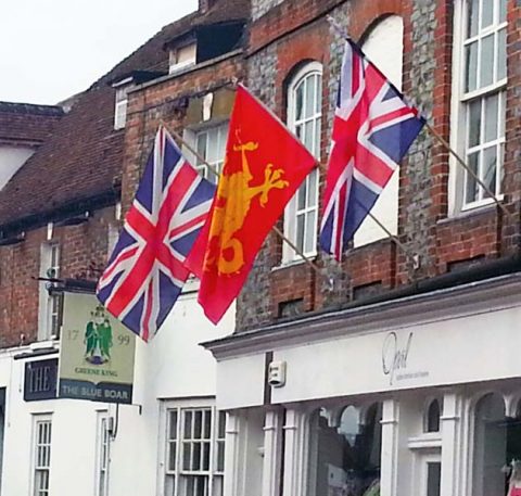 town flags